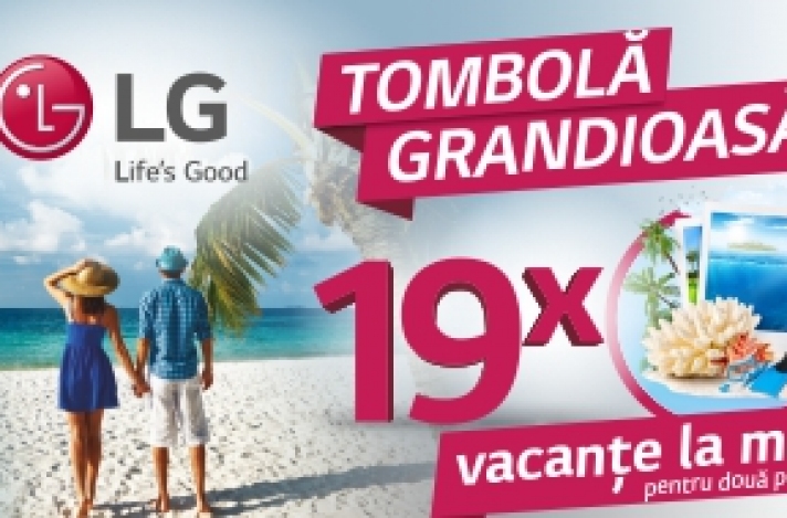 La procurarea tehnicii LG  de la 5000 lei cumpãrãtorul participã la extragerea momentalã a premiilor de valoare!