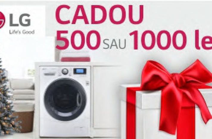 Гарантированный подарок при покупке единицы товара LG  от 5000 леев!
