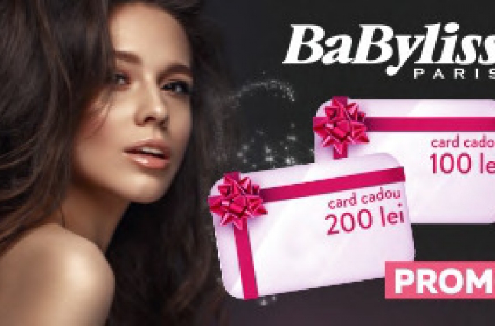 При покупке единицы товара Babyliss от 999 лей гарантированный подарок!