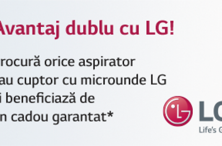 Avantaj dublu cu LG