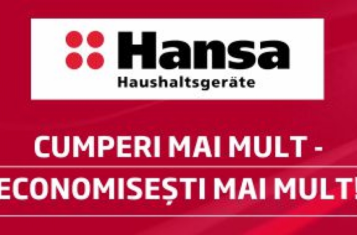 Встраиваемая техника Hansa - скидки до 15%!
