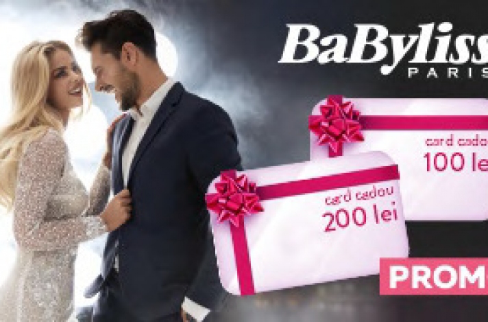 При покупке единицы товара Babyliss от 999 лей гарантированный подарок!