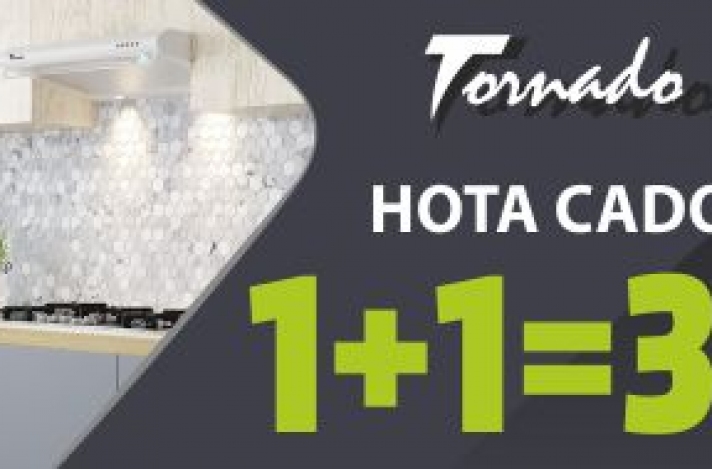 La procurarea seturi de tehnică încorporabilă Tornado hota cadou!
