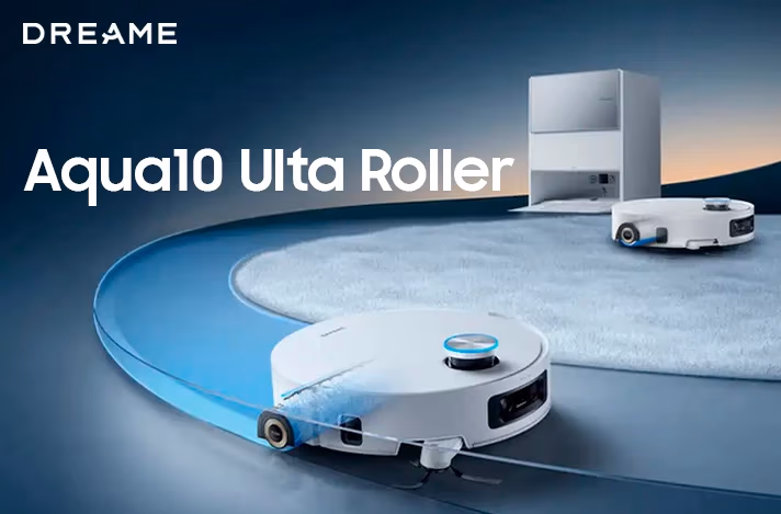 Робот-пылесос Dreame Aqua10 Ultra Roller Complete – лидер умной уборки 2025 года