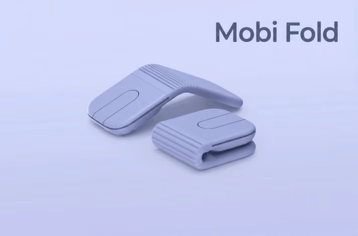 Logitech Mobi Fold: первая складная мышь, которая помещается в кармане