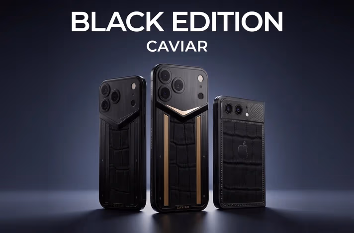 Titan, aur și intimitate absolută: Caviar a lansat colecția iPhone 18 Pro Black Edition