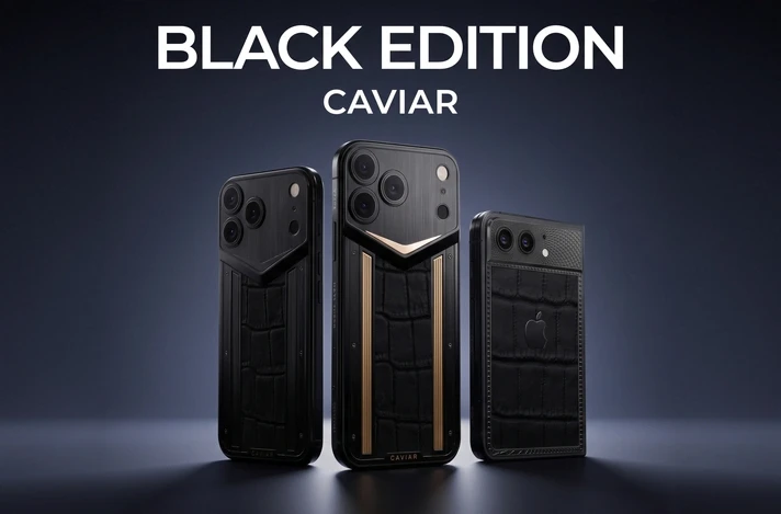 Titan, aur și intimitate absolută: Caviar a lansat colecția iPhone 18 Pro Black Edition