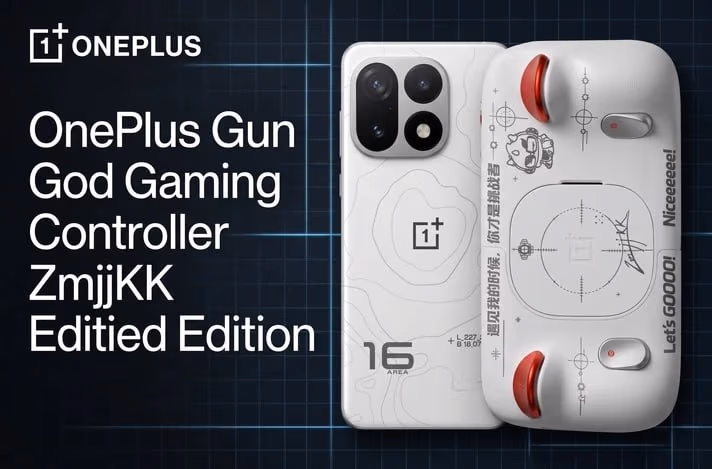 OnePlus a lansat ediția limitată a gamepadului Gun God ZmjjKK