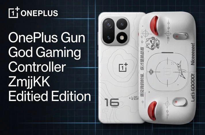 OnePlus a lansat ediția limitată a gamepadului Gun God ZmjjKK