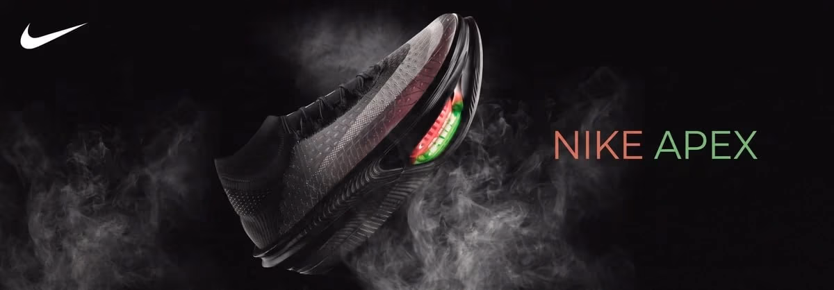 Nike показала новые марафонские кроссовки Apex с возвратом энергии на 40% выше Alphafly 3