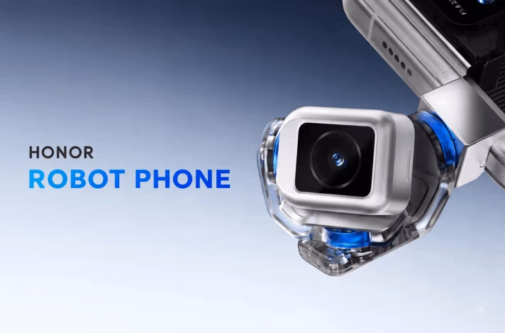 Представлен Honor Robot Phone: смартфон с камерой на 360° и мощным ИИ
