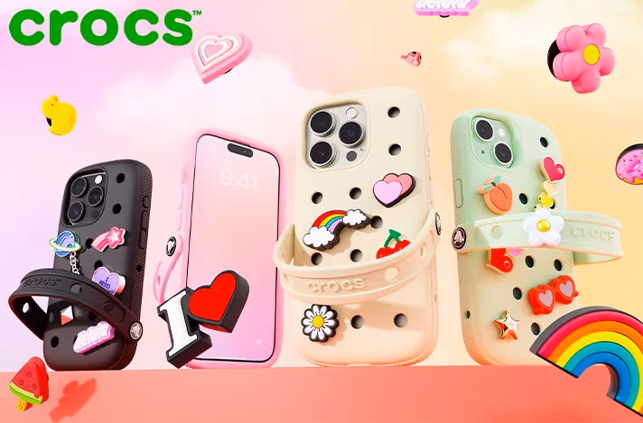 Crocs запустила уникальные чехлы для iPhone