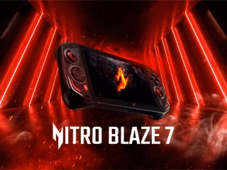 Acer a anunțat lansarea consolei portabile Nitro Blaze 7