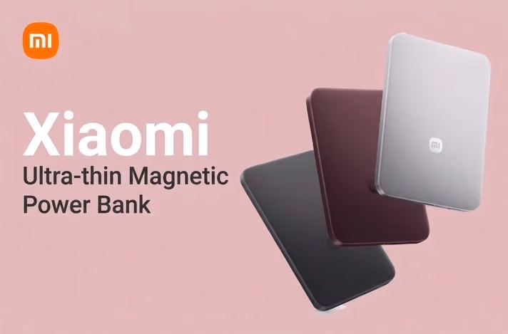 Xiaomi выпустила магнитный повербанк толщиной 6,75 мм: быстрее прежнего, но чуть толще