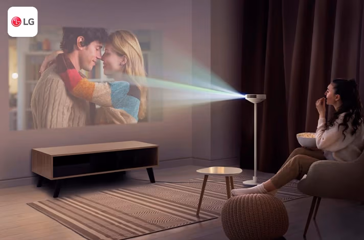 LG MoodMate: новый формат домашнего кино: инновационный проектор «3 в 1»