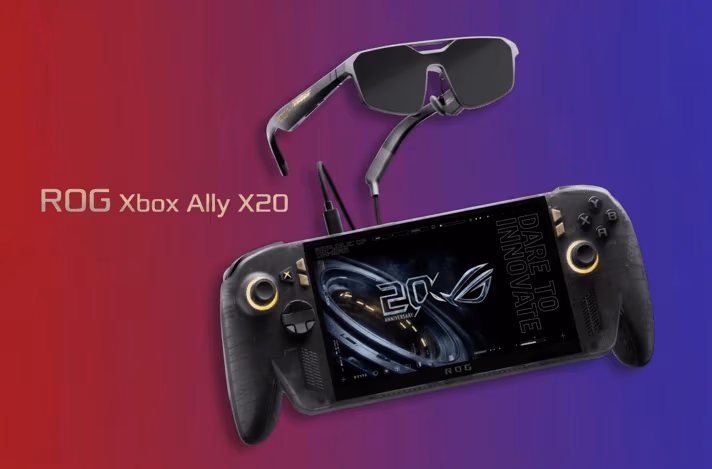Презентация ASUS ROG Xbox Ally X20: Как OLED и AR-очки меняют портативный гейминг