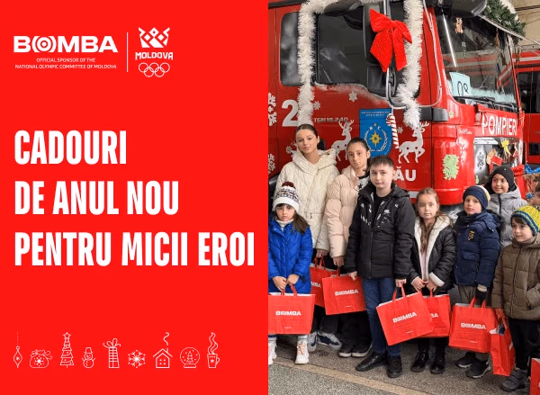 Surprize de Anul Nou de la BOMBA pentru micii eroi — copiii pompierilor