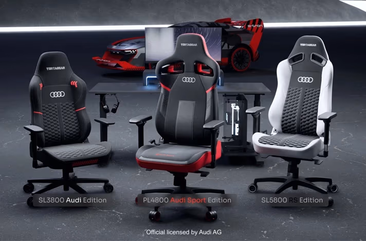 Игровые кресла Audi Edition: максимальный комфорт для победителей