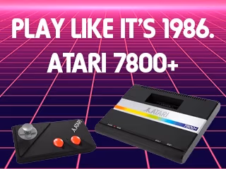 Înapoi în anii '80! A fost lansată noua consolă retro Atari 7800+