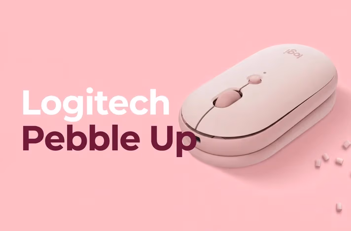 Logitech a lansat Pebble Up - mouse-ul care devine vertical