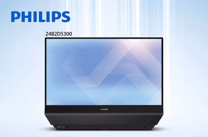 Двусторонний монитор Philips 24B2D5300: революция для коворкингов и клиентских зон