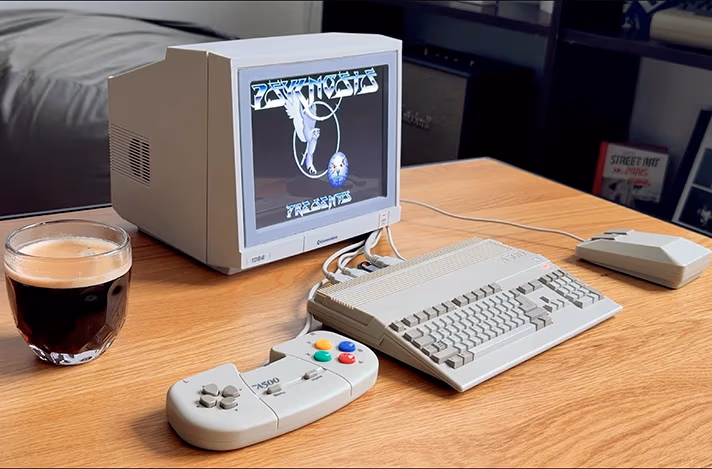 Legendarul monitor Commodore 1084, acum în format mini!