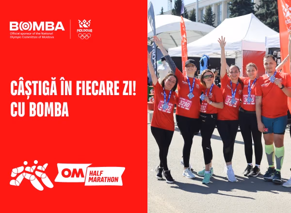 BOMBA a susținut participanții OM Half Marathon 2026