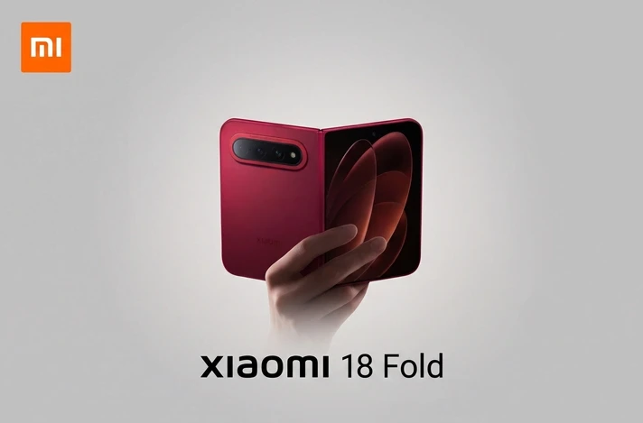 Xiaomi 18 Fold: опубликованы первые официальные фото mid-fold смартфона с батареей 6000 мАч
