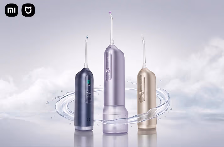 Xiaomi a lansat irigatorul inteligent Mijia Smart Water Flosser Pro cu ecran color și baterie pentru 105 zile
