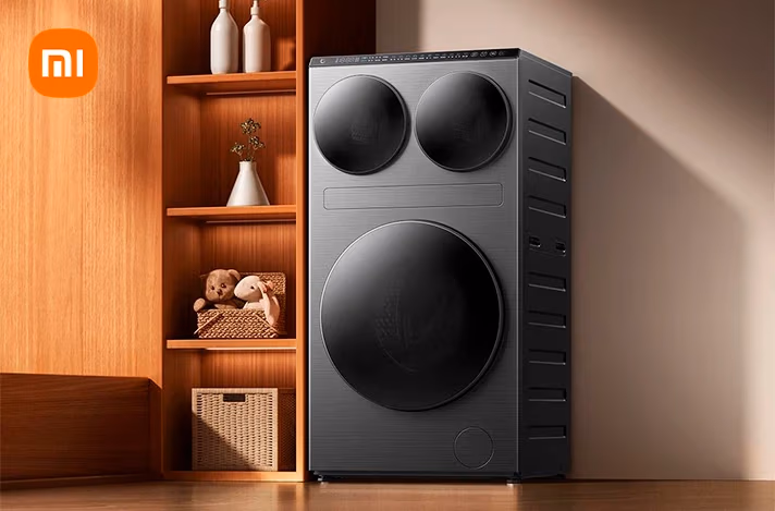 Революция стирки: Xiaomi представила машину с тремя барабанами на 14 кг
