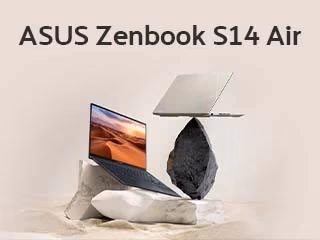 ASUS Zenbook 14 Air: новый ультратонкий ноутбук с процессором Intel Core Ultra 7