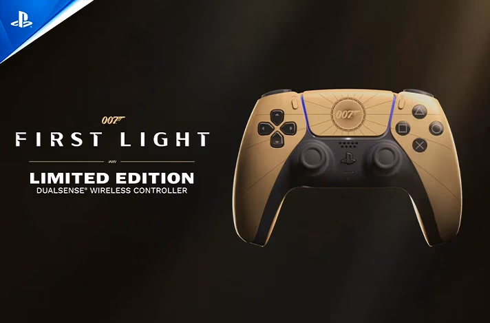 Sony анонсировала лимитированный DualSense в стиле 007 First Light