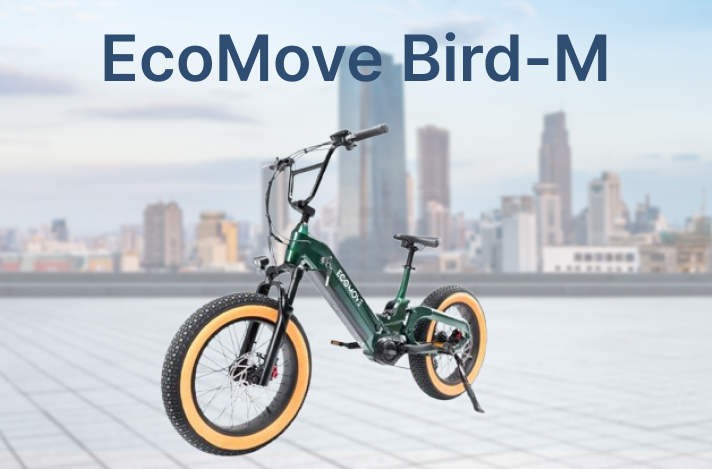 Электровелосипед Bird-M: 100 км на одном заряде