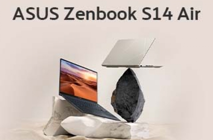 ASUS Zenbook 14 Air: noul laptop ultra-subțire cu procesor Intel Core Ultra 7