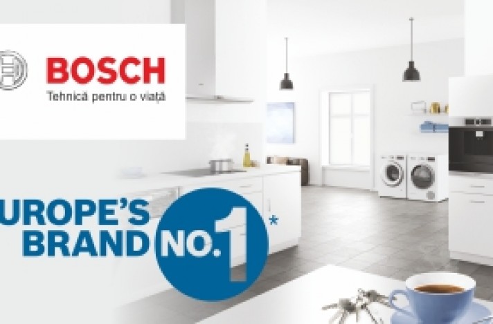 Bosch — бренд №1 на рынке крупной бытовой техники в Европе