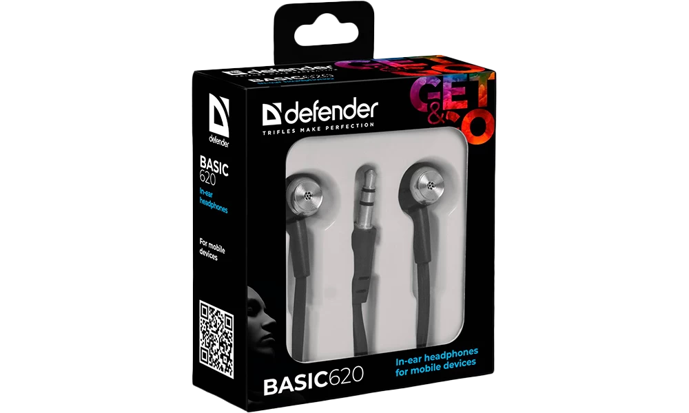 Наушники проводные Defender Basic 620 block specification img 3