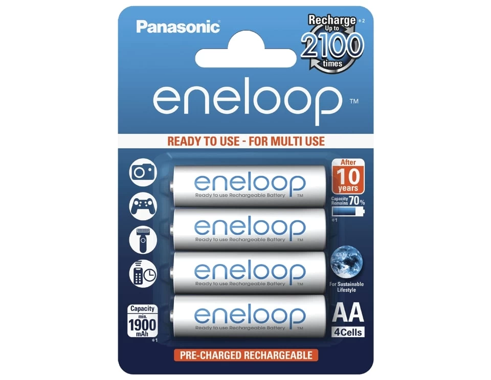 Аккумулятор Panasonic Eneloop BK-3MCCE/4BE block specification img 1