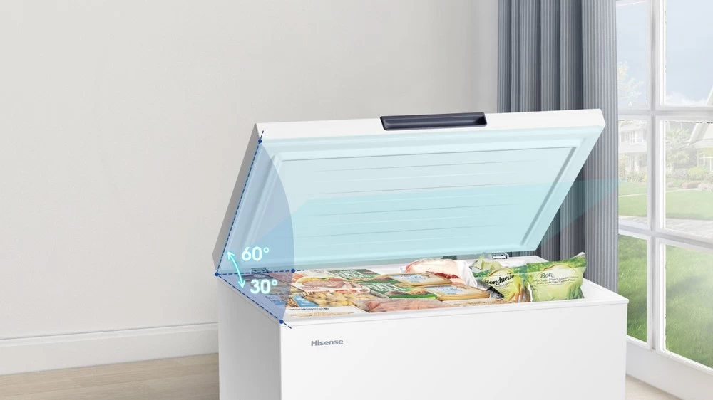 Морозильный ларь Hisense FT237D4BW21, 182 л, 84.2 см, E, Белый  block specification img 7