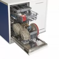 Посудомоечная машина встраиваемая Heinner HDWBI4593TE++, 10 комплектов, 9программы, 45 см, E, Белый
