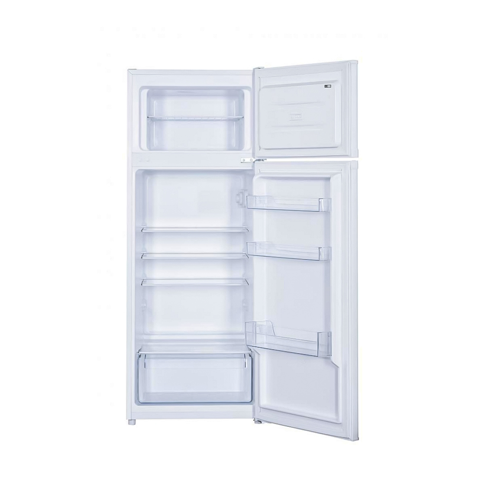 Frigider cu doua usi Heinner HFH2206E++ / 206 l / 143 cm / E / Alb photo 2