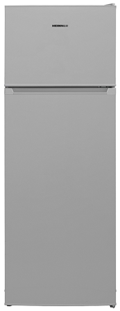 Frigider cu doua usi Heinner HFV213SE++ / 212 l / 144 cm / E / Gri photo 1
