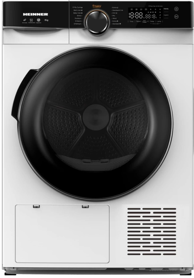 Masina de uscat rufe Heinner HHPDM8K3A++, 8 kg, A++