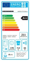 Masina de uscat rufe Heinner HHPDV7T1CHA++, 7 kg, A++ thumbnav 4