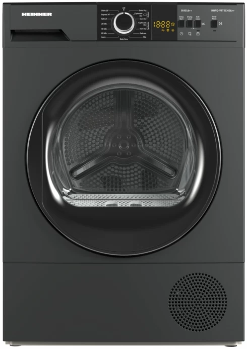 Masina de uscat rufe Heinner HHPDV9T1CHSA++, 9 kg, A++