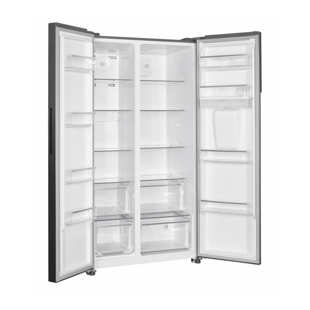 Frigider Side-by-Side Heinner HSBS-HM592NFDXWDE++ / 592 l / 177 cm / E / Negru photo 4