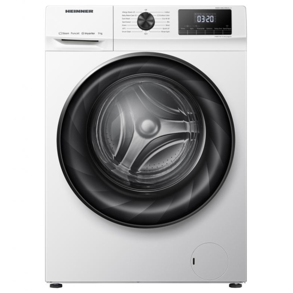 Masina de spalat Heinner HWM-H9014INVA+++ 9 kg / 1400 rot/min / A / Alb photo 1
