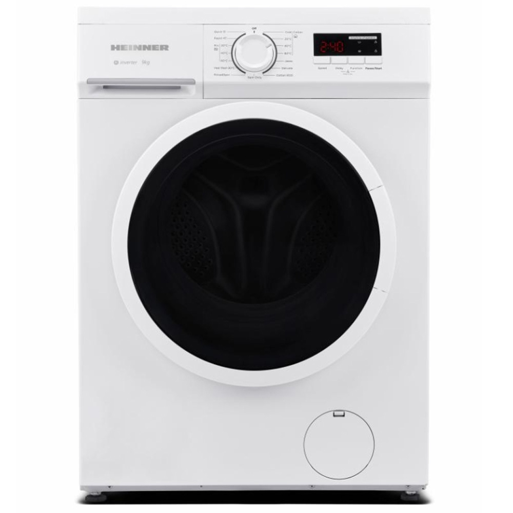 Стиральная машина Heinner HWM-M9014SMA+++ 9 кг / 1400 об/мин / A / Белый photo 1