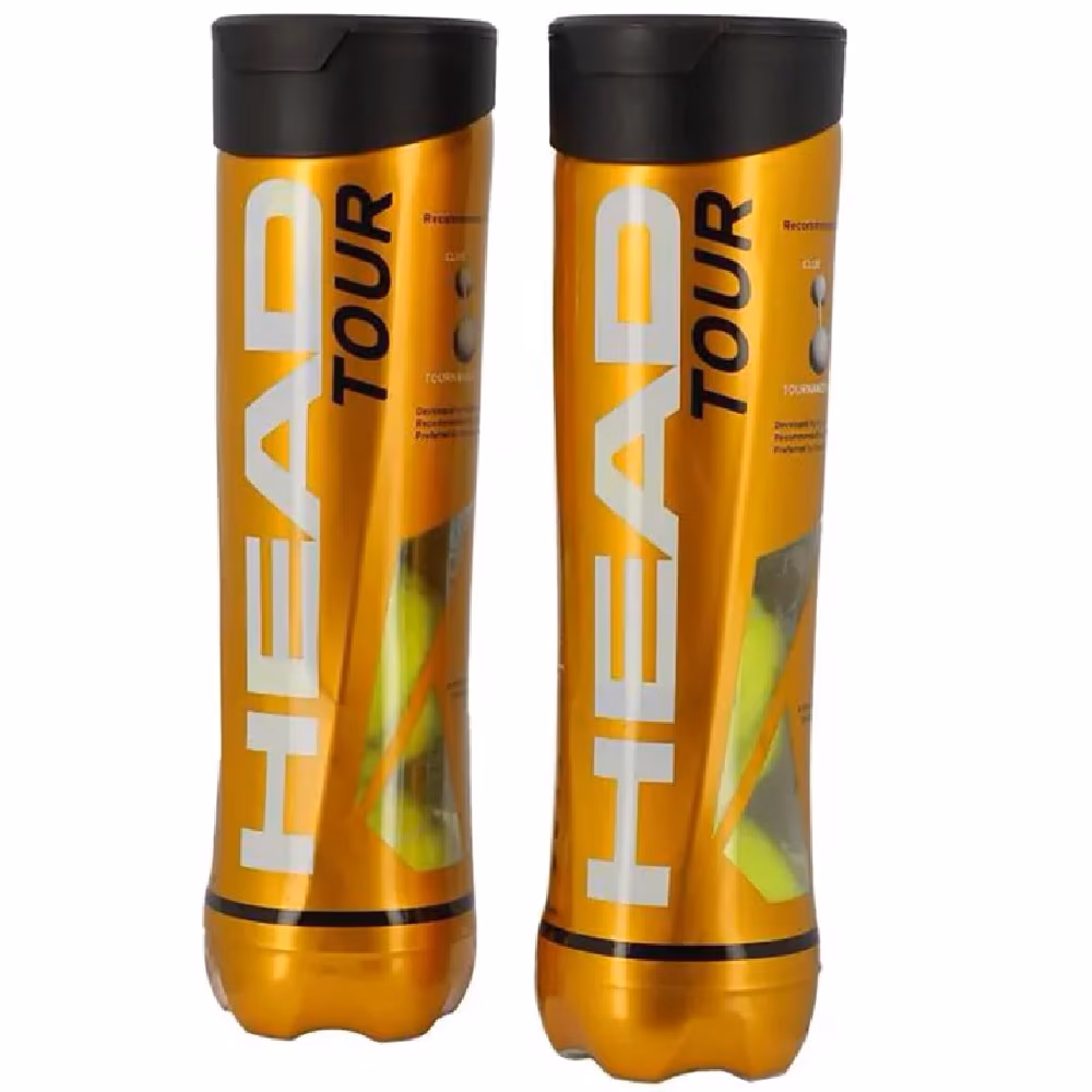 Set mingi p/u tenis 8 buc HEAD Tour Pack 2x4