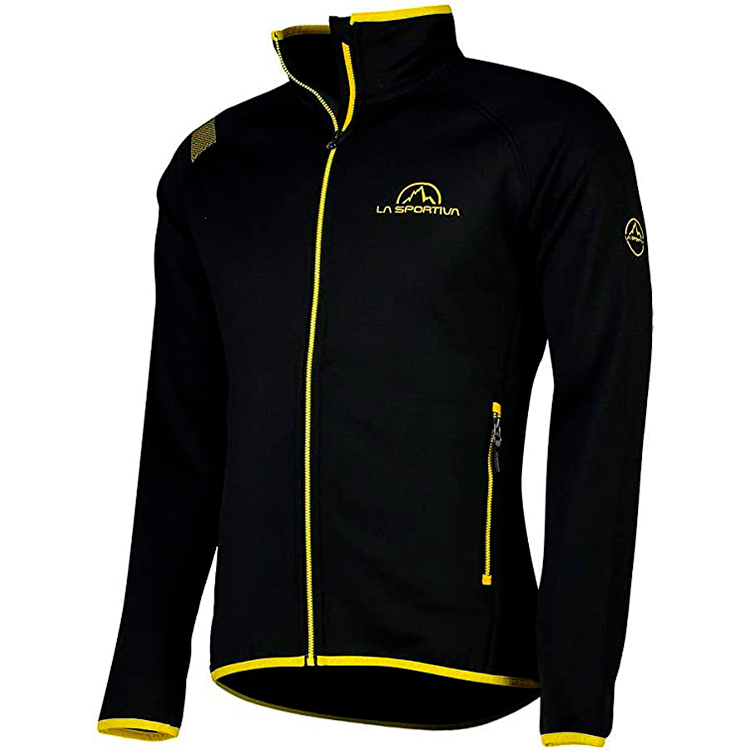 Hanorac pt bărbați La Sportiva Fleece  L Negru-galben photo 3