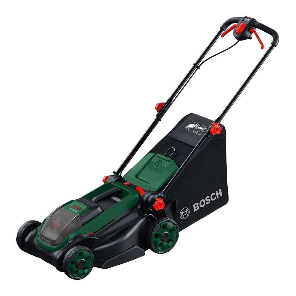Газонокосилка аккумуляторная Bosch Rotak 18V2-38, 06008B9M00 photo 1 Газонокосилка аккумуляторная Bosch Rotak 18V2-38, 06008B9M00 photo 1